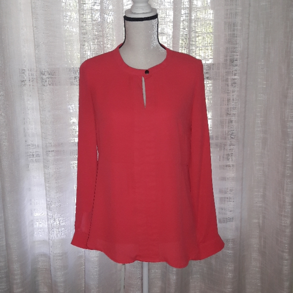 Coral Work Blouse
